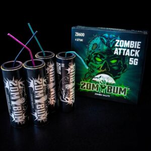 Petarda błyskowa Pol-Expance ZOM BUM ZOMBIE ATTACK 5G ZB600 - 4 szt/op.