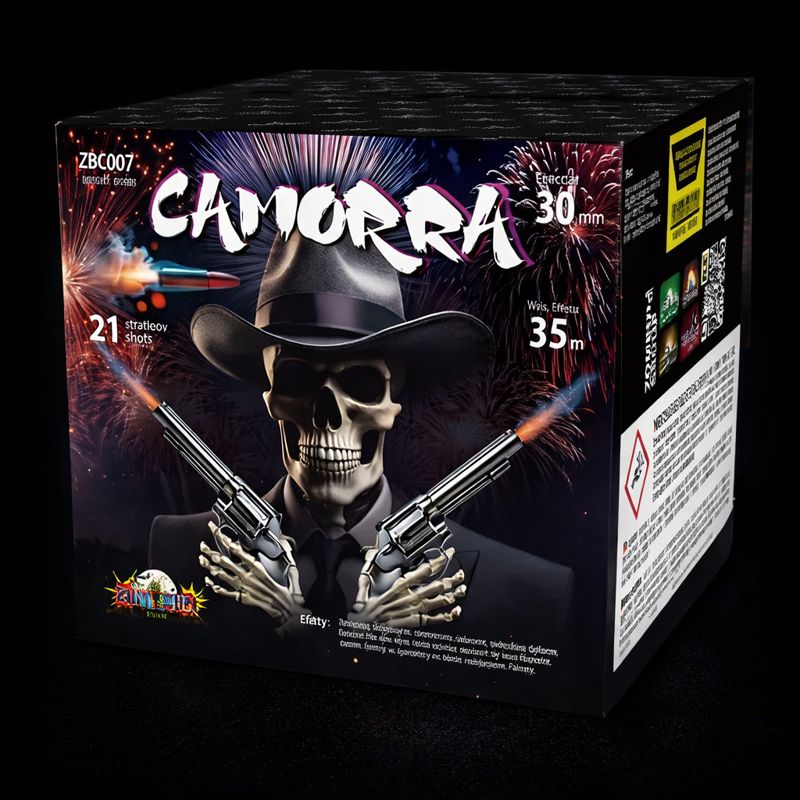 WYRZUTNIA ZOM BUM CAMORRA ZBC207 - 21 strzałów, kaliber 30mm